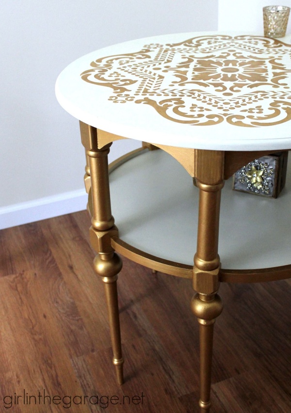 Metallic Painted Furniture For A Way To Future Home