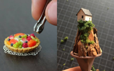 40 Incredible Micro Paintings with Unusual Canvas